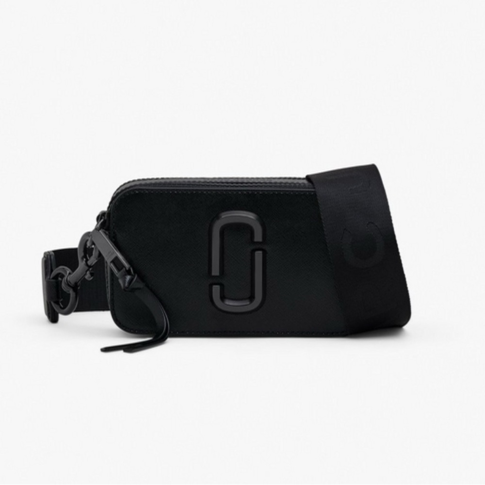 Marc Jacobs Black Belt Bag with Minimalist Design